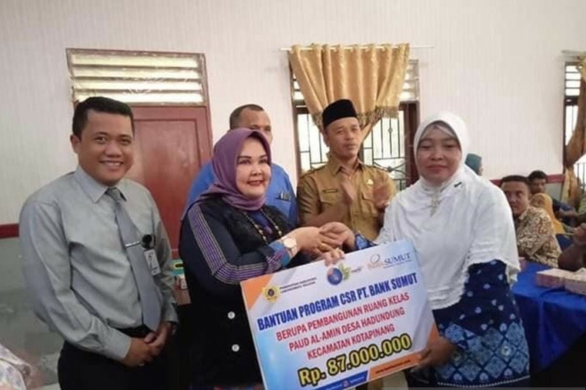 Bank Sumut salurkan CSR di Labuhanbatu Selatan