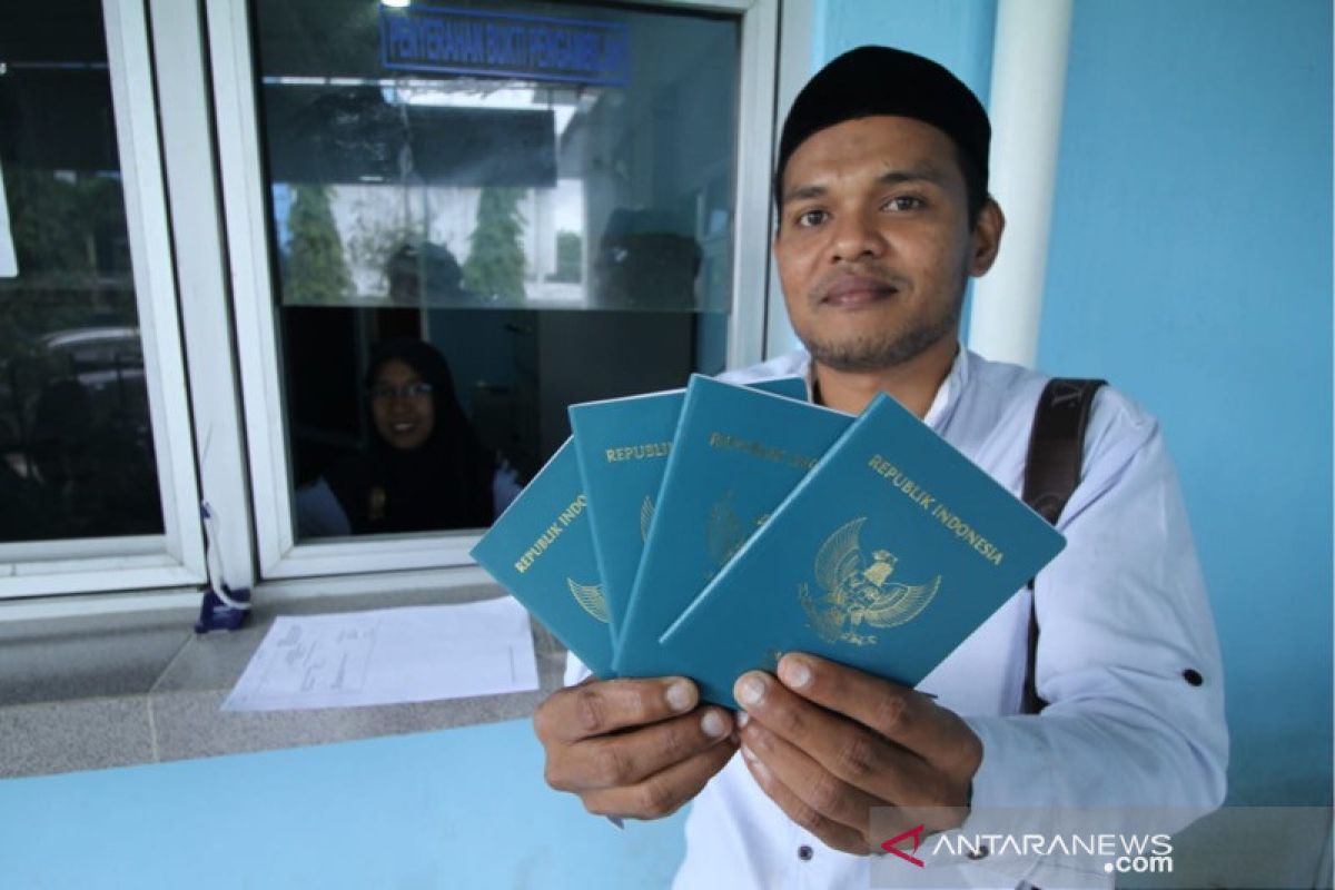Imigrasi Sabang terbitkan 1.382 paspor selama 2019