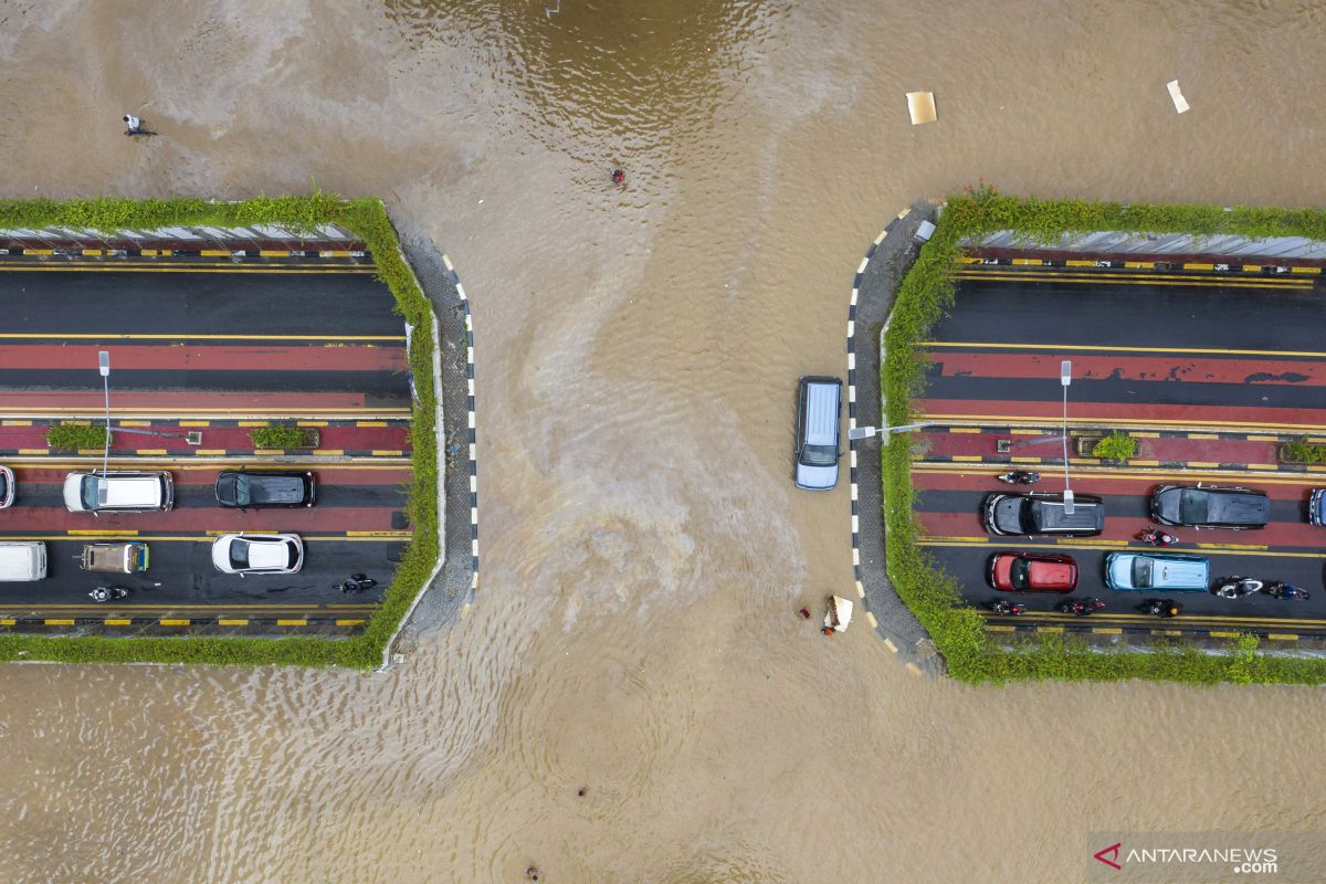 BNPB: Banjir di sebagian wilayah Jakarta sudah mulai surut