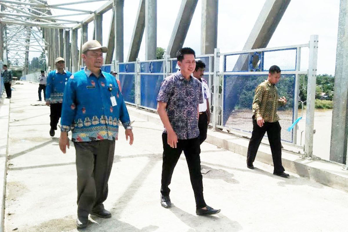 71 persen  dana Jembatan Muara Teweh - Jingah dari APBD Barut