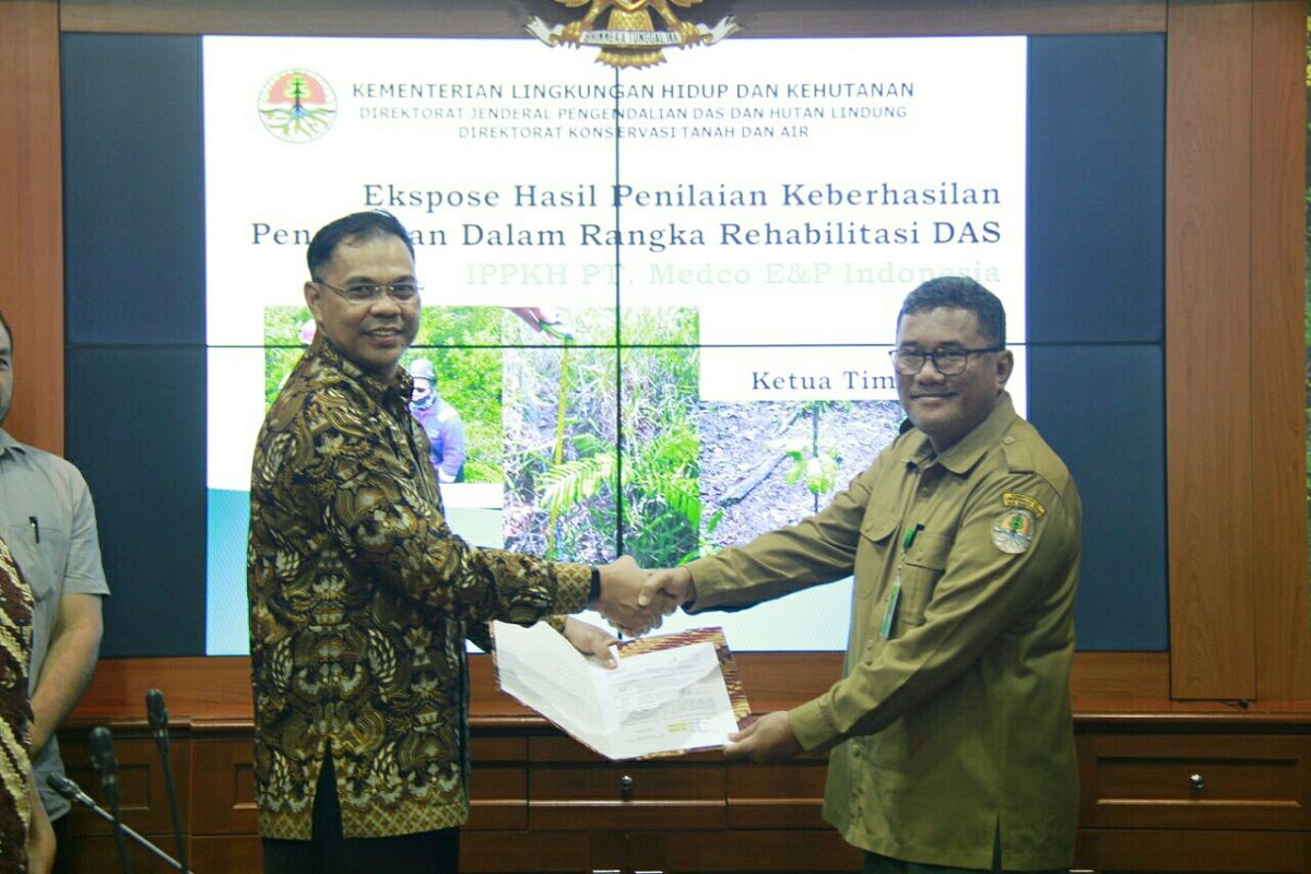 Medco E&P rehabilitasi  daerah aliran  sungai 124,99 hektare