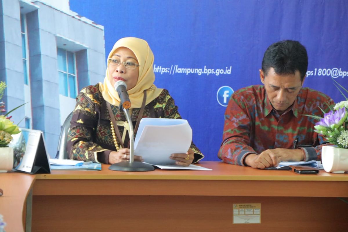 Harga gabah di Provinsi Lampung naik