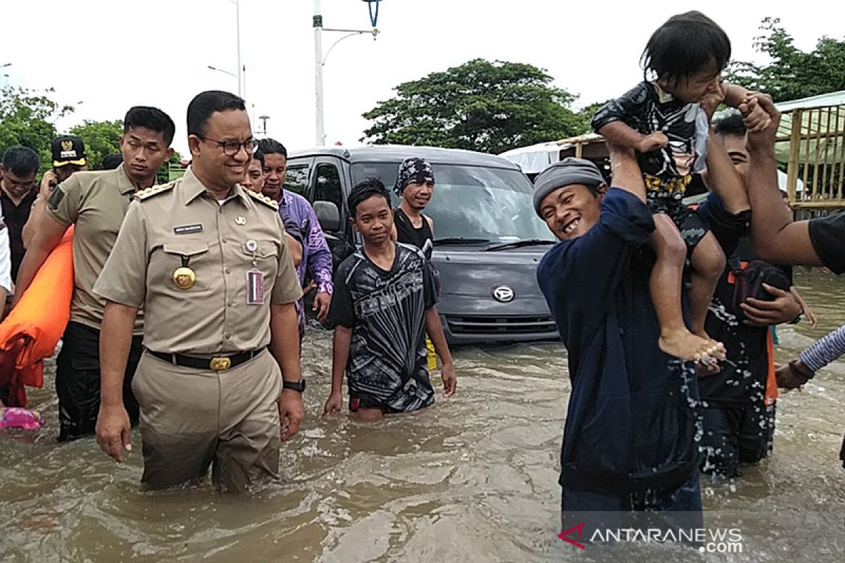 Anies kembali singgung soal normalisasi sungai