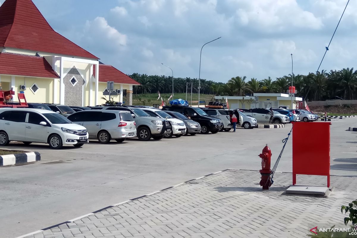 Tol Trans Sumatra  Mesuji  terpantau  padat