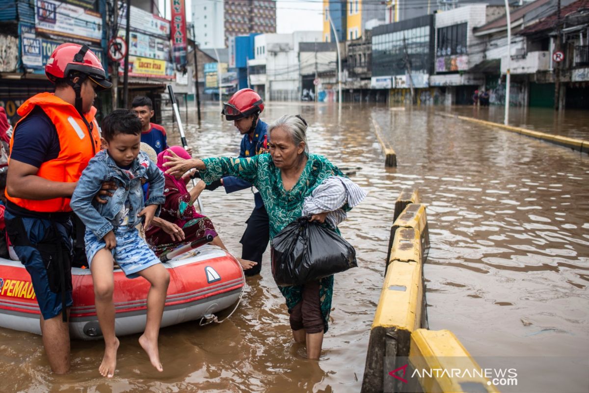 BNPB : Korban banjir Jabodetabek, 16 orang meninggal dunia