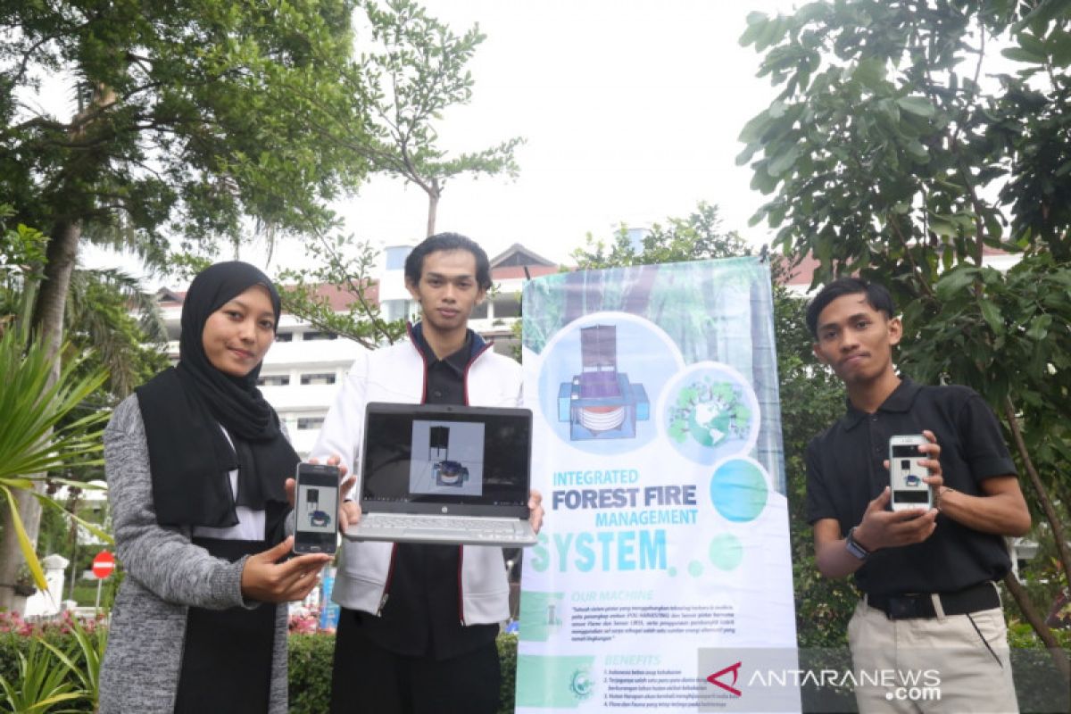 Mahasiswa UMM temukan sistem pintar pendeteksi kebakaran hutan