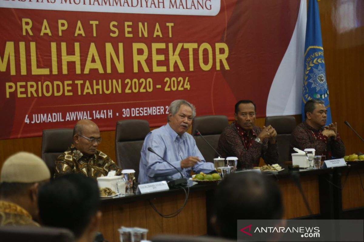 Fauzan terpilih menjadi rektor UMM periode 2020-2024