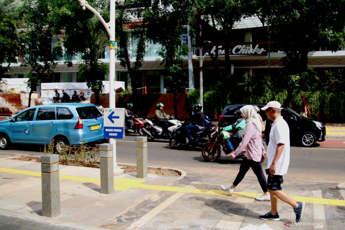 Banjir di Kemang surut, lalu lintas kembali normal