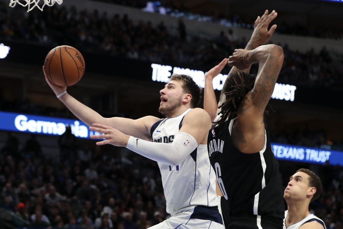 Luka Doncic pimpin Mavericks kalahkan Nets 123-111