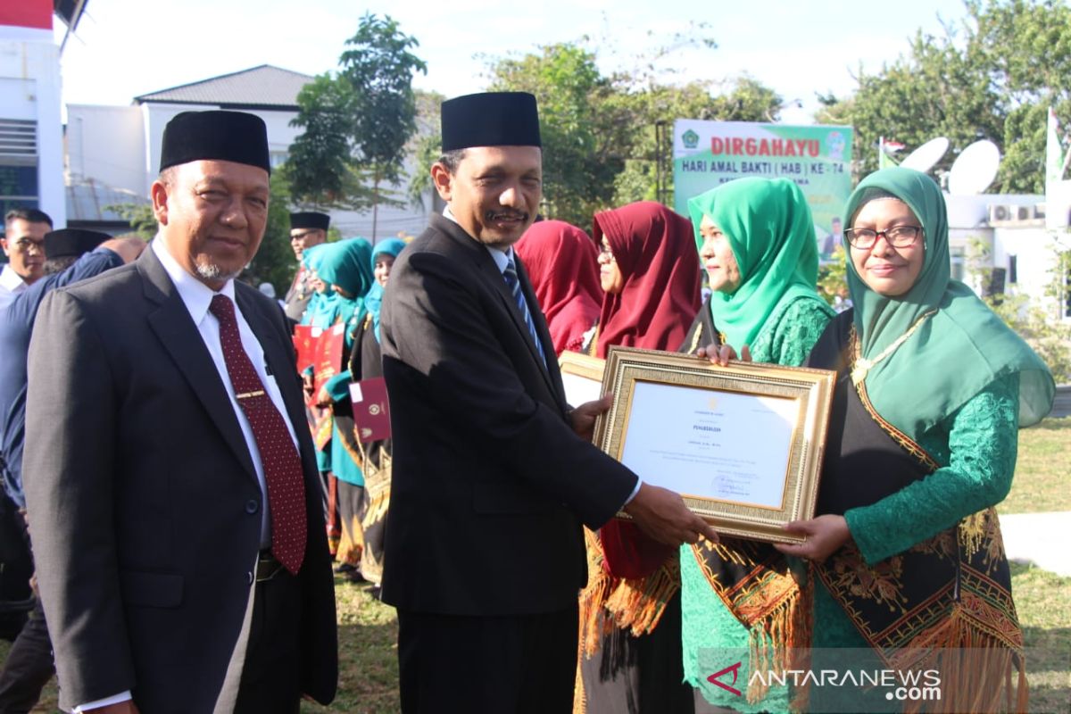 Lima guru madrasah berprestasi terima penghargaan dari Kemenag