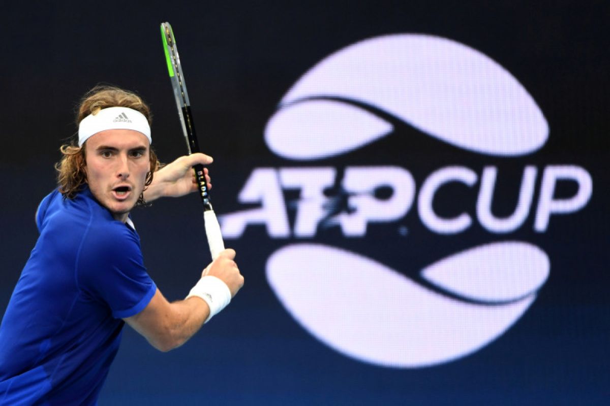 Australia Open - Kohlschreiber mundur, Tsitsipas melaju ke putaran tiga