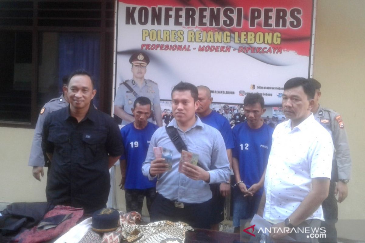 Polisi tangkap tiga kawanan pencopet lintas provinsi