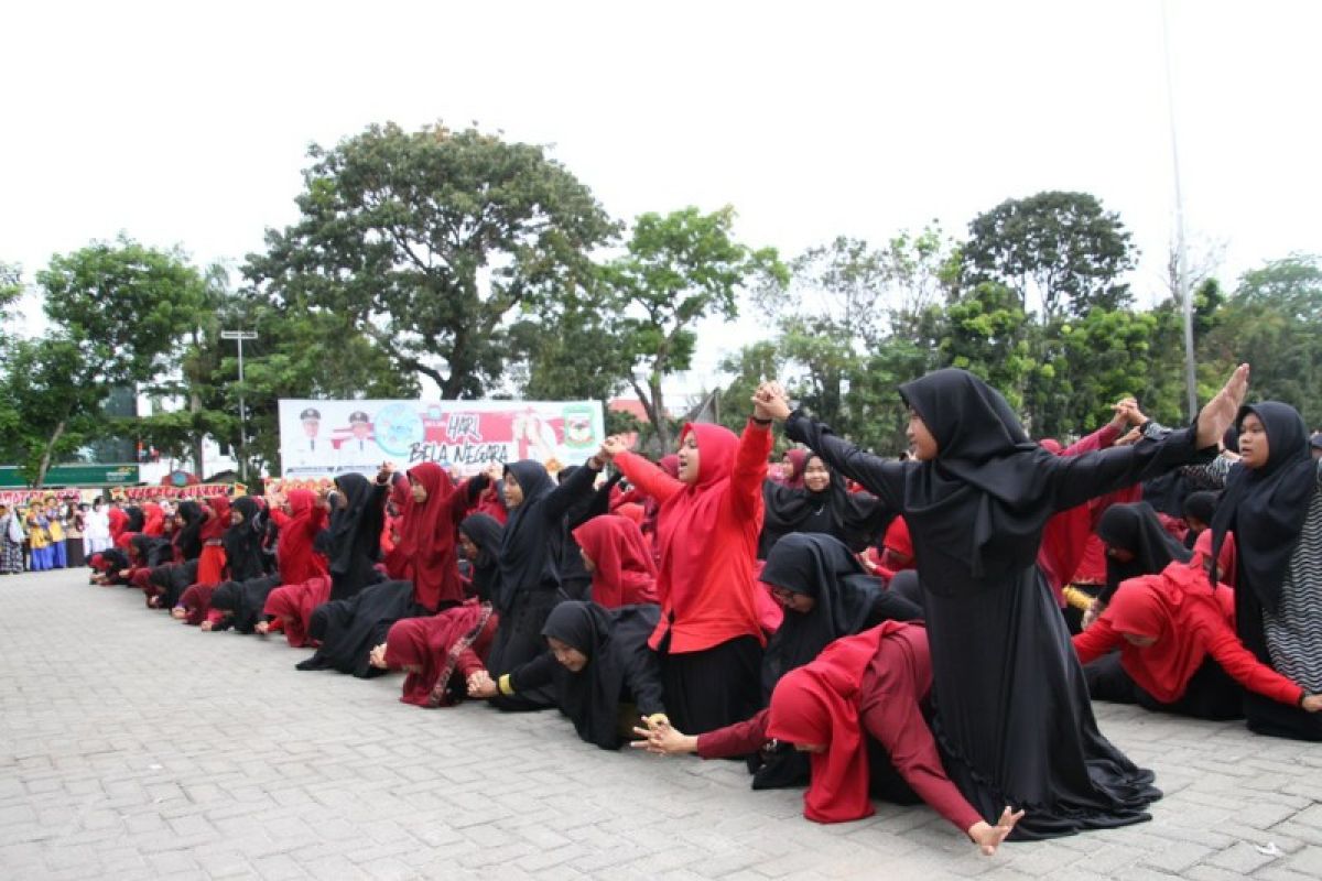 Tarian budaya meriahkan peringatan Hari Amal Bhakti di Pematangsiantar