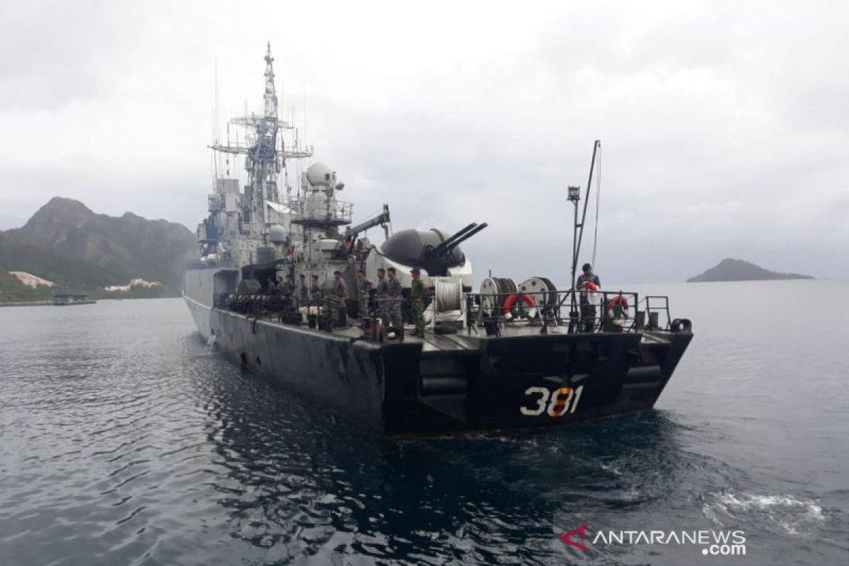 Tiga kapal Indonesia siap tempur jaga Laut Natuna