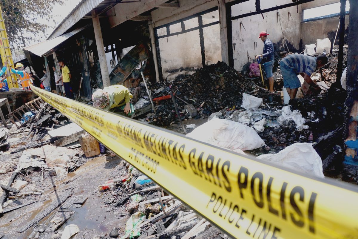 Usai terbakar, pembangunan Pasar Ngunut Tulungagung ditargetkan tuntas akhir 2020