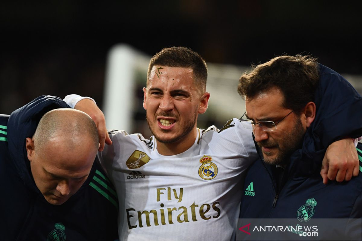 Zidane: Eden Hazard absen di Piala Super Spanyol