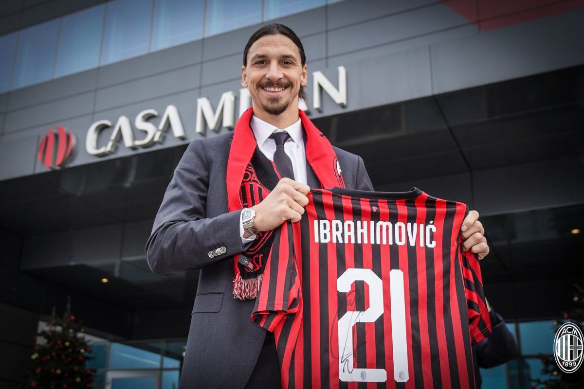 Ibrahimovic cetak gol di pertandingan pertamanya untuk AC Milan