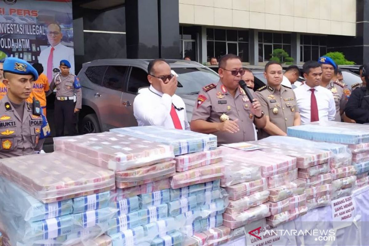 Bongkar investasi bodong, polisi sita uang Rp50 miliar