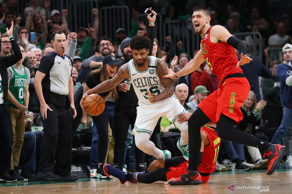 Guard Celtics Smart 'bebas corona', 10 hari setelah dites positif