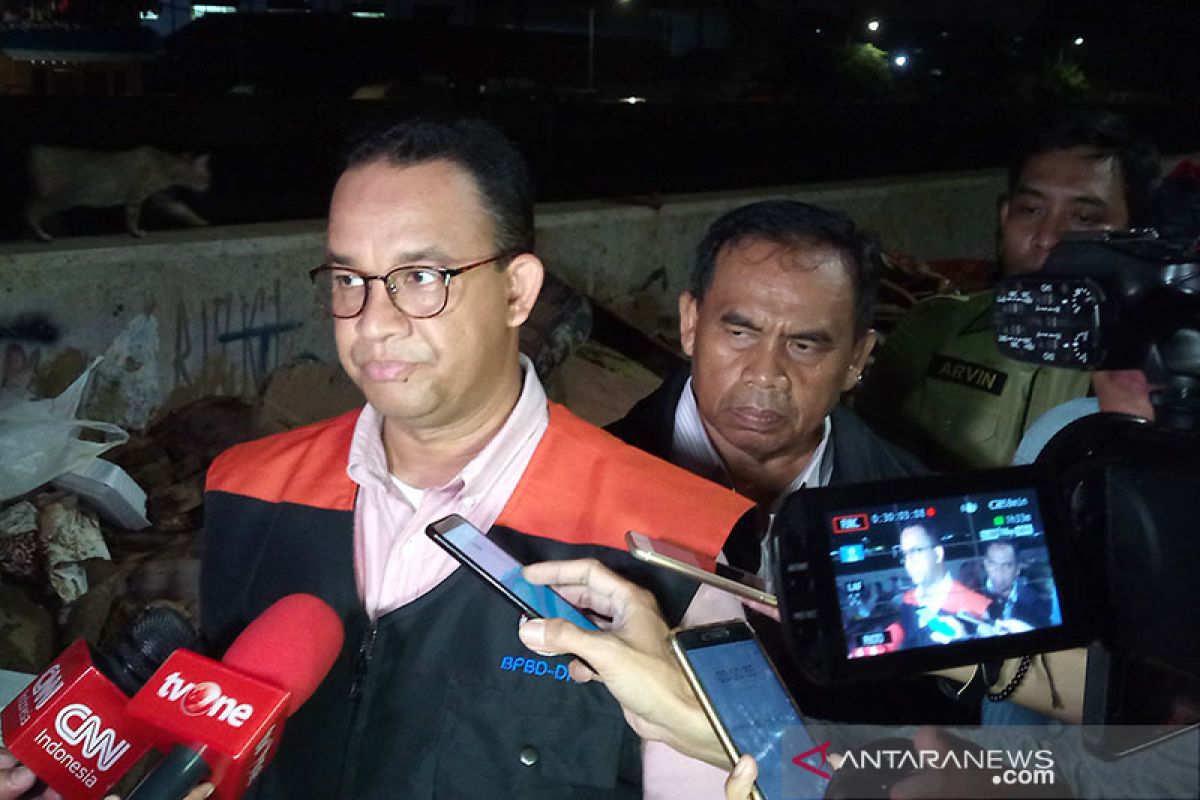 Anies sebut masih ada 65 RW yang tergenang banjir