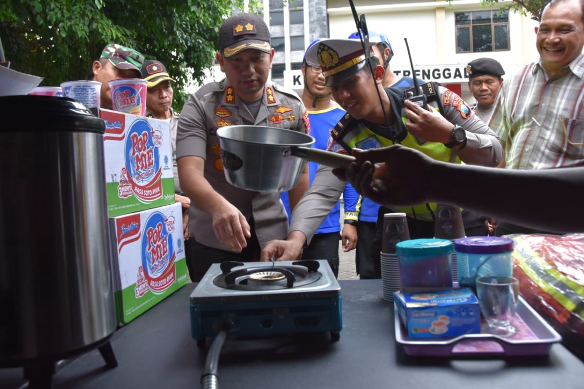 Kapolres Trenggalek imbau jajarannya siaga penuh antisipasi bencana