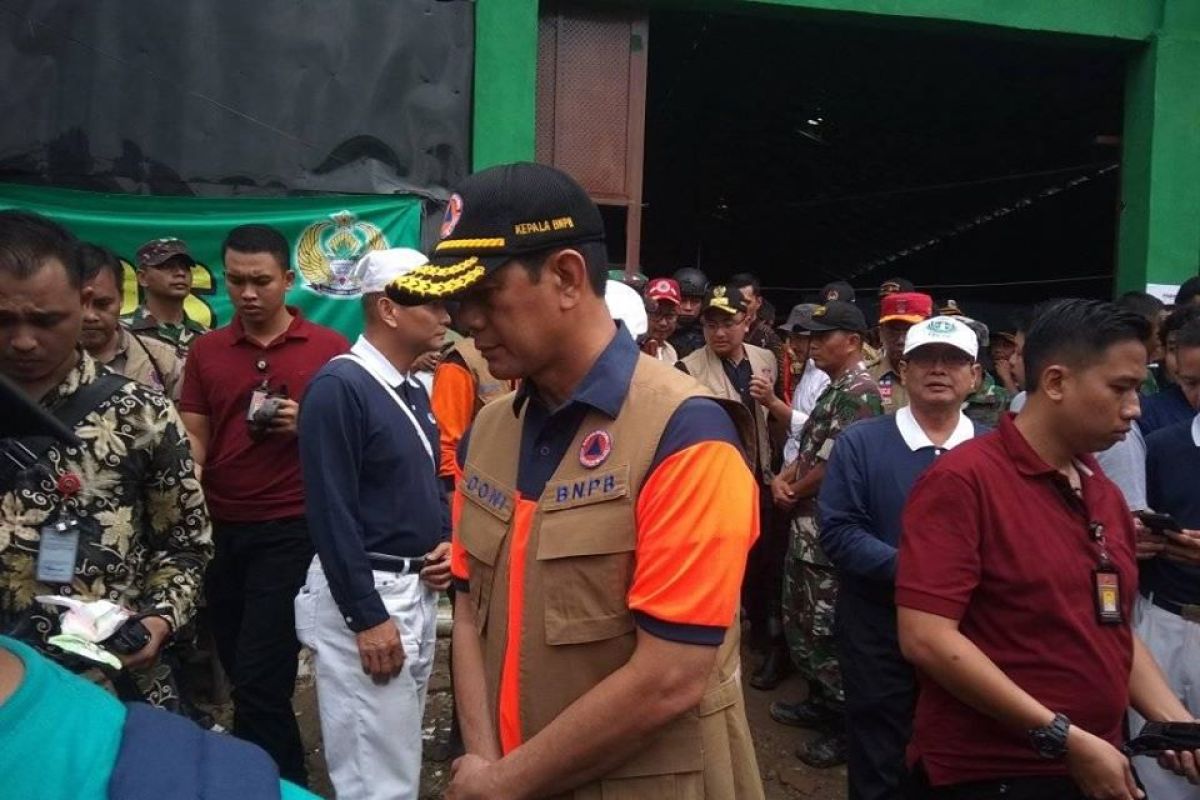 BNPB apresiasi penanganan bencana banjir bandang di Kabupaten Lebak