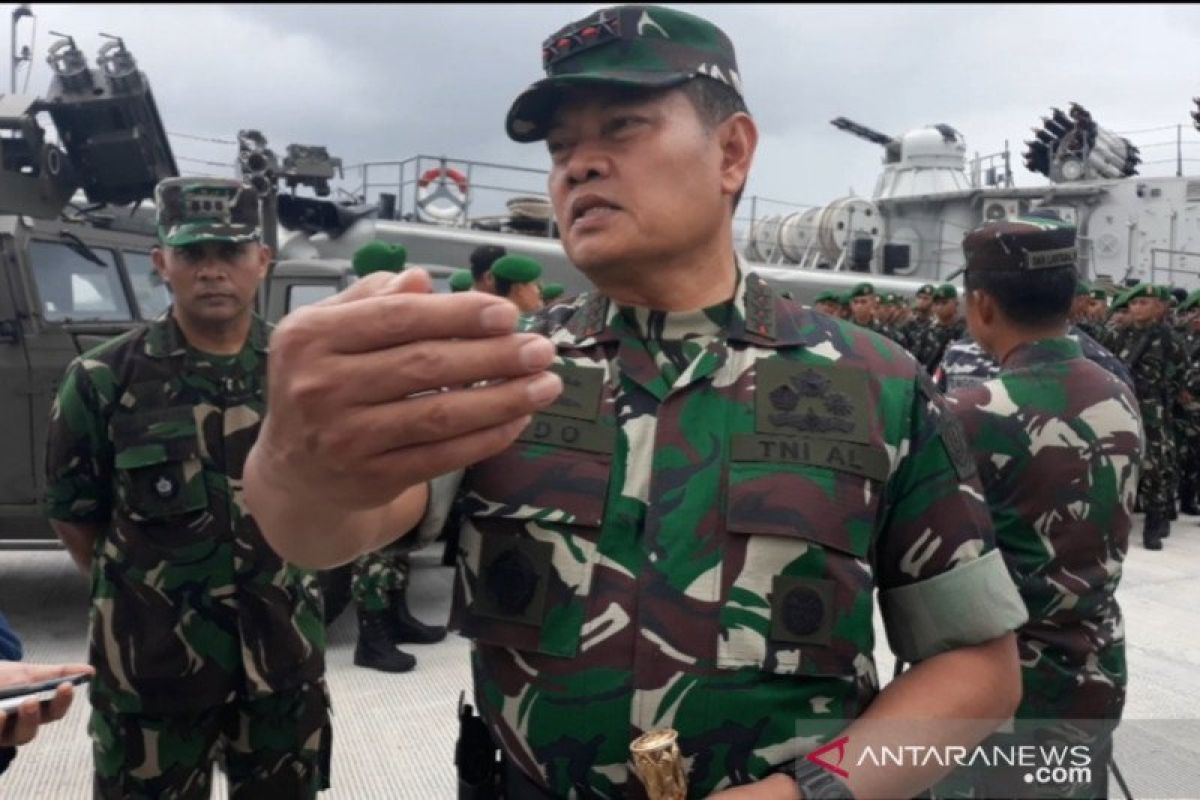 Terkait keberadaan kapal asing, TNI imbau nelayan Natuna tidak cemas