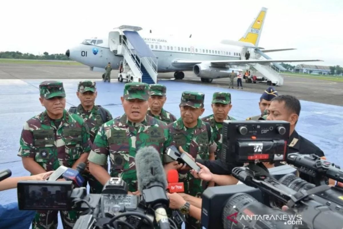 Siaga tempur di wilayah perairan laut Natuna Utara oleh kapal Coast Guard China.