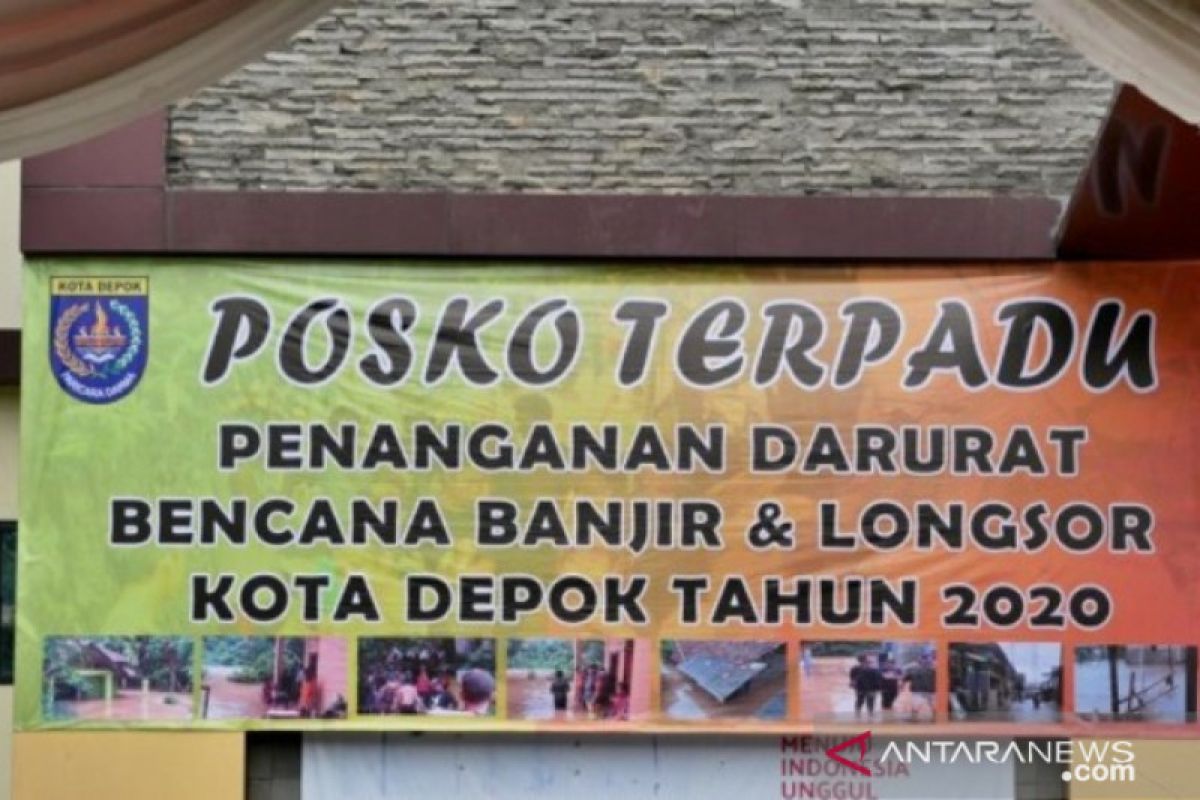 Pascabanjir dan longsor, Pemkot Depok buka posko bencana