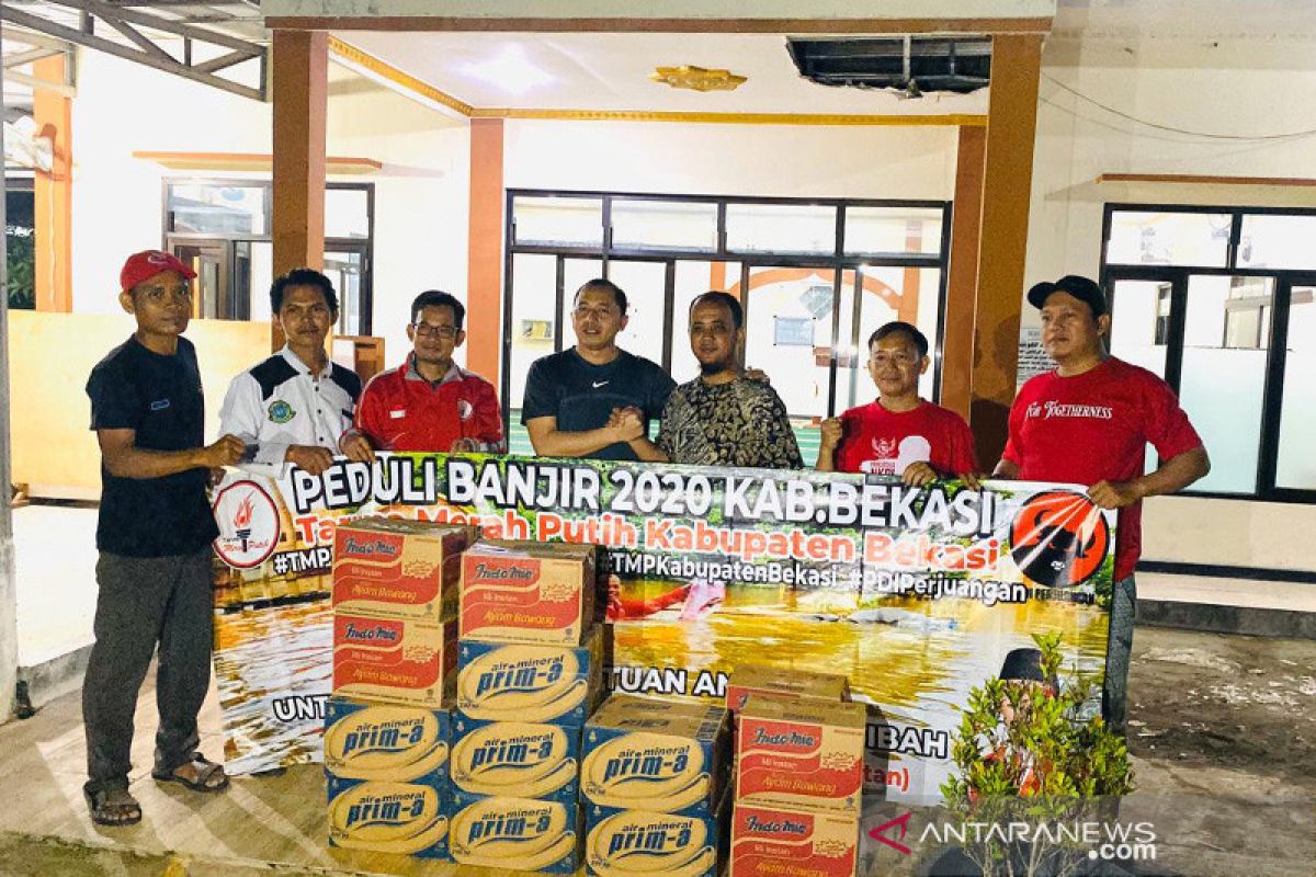 TMP Bekasi distribusikan logistik di 25 titik banjir