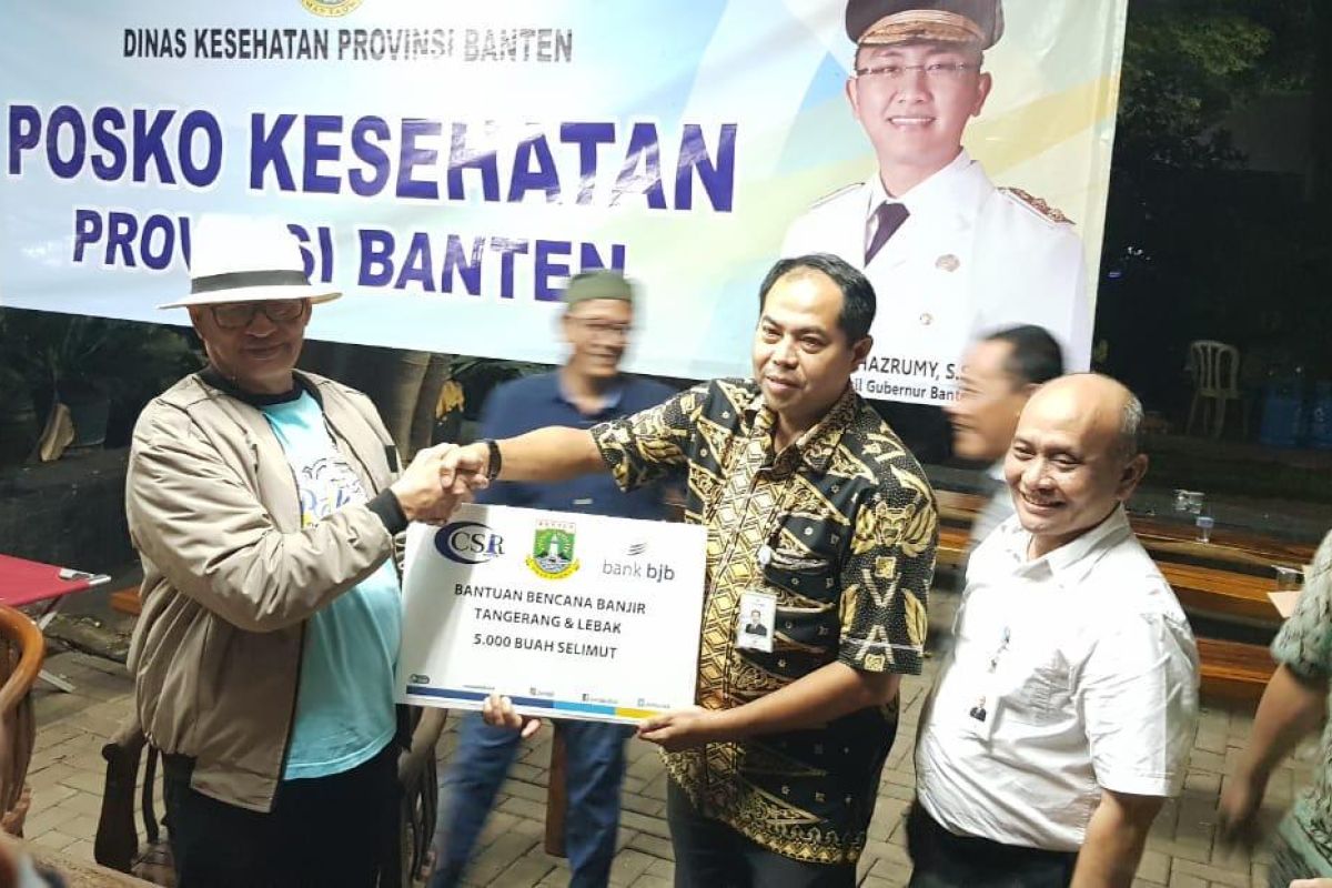 Bank BJB salurkan bantuan bagi korban banjir Jabodetabek dan Banten