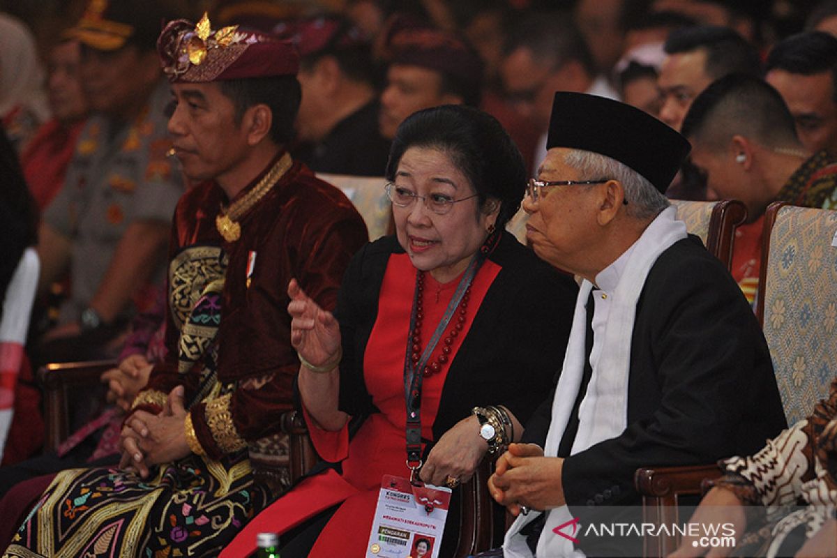 Disinformasi - Megawati minta Jokowi cari wapres baru gantikan Ma'ruf Amin