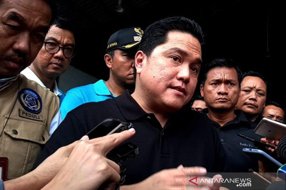 Bahas ibu kota baru, Erick Thohir kumpulkan sejumlah pimpinan BUMN