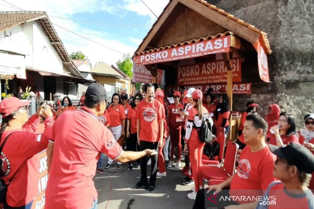 Purnomo-Teguh hadiri peresmian Posko Aspirasi Puguh