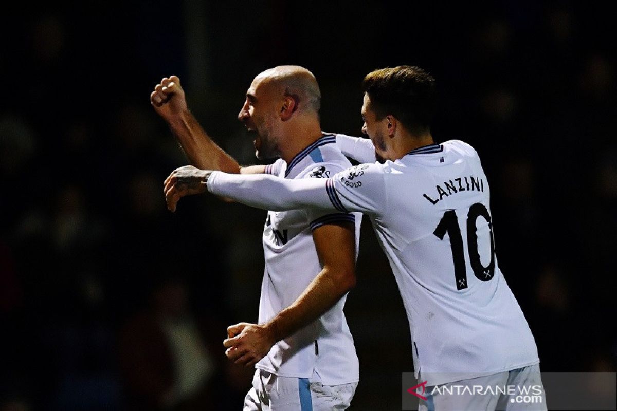 Zabaleta lempangkan jalan West Ham ke putaran keempat Piala FA dwngan kalahkan Gillingham