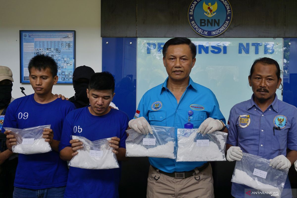 Warga Aceh pengedar 2 kg sabu ditangkap di NTB