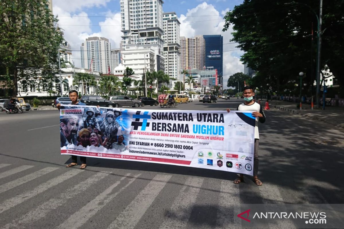 ACT Sumut galang aksi kepedulian Muslim Uighur