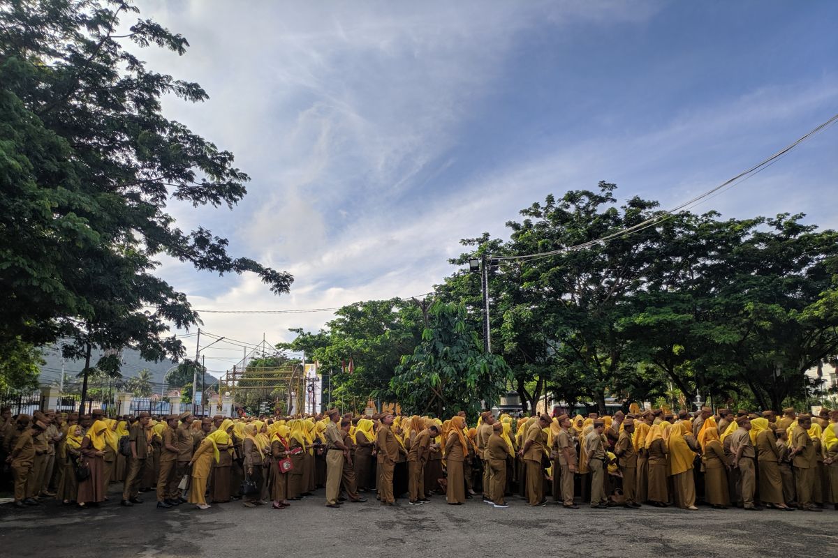 Gubernur Gorontalo minta aparatur tingkatkan disiplin kerja di 2020