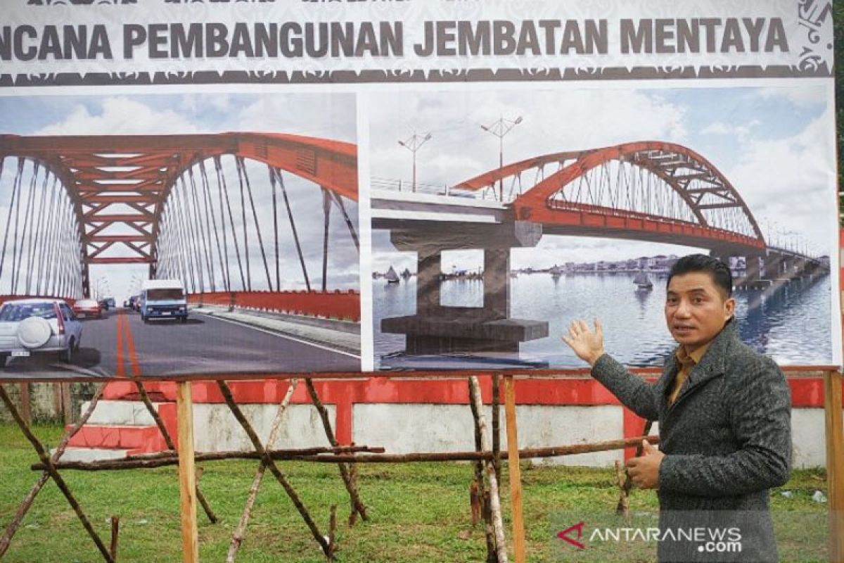 Pembangunan Jembatan Mentaya Kalteng ditargetkan mulai 2021