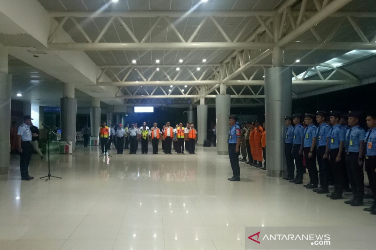 Pergerakan penumpang Natal-Tahun Baru di Bandara Palembang turun 19 persen