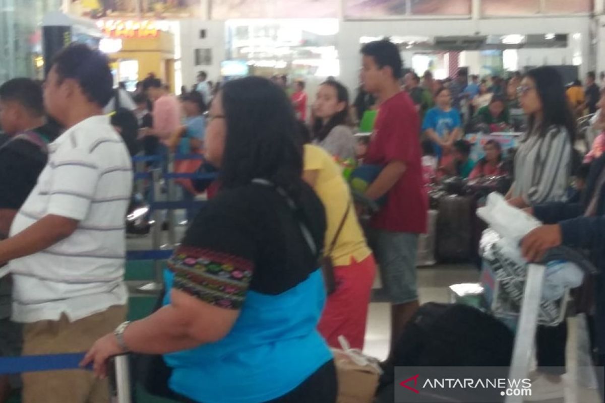 H+5 Tahun Baru,  penumpang Bandara Kualanamu capai 25.993 orang