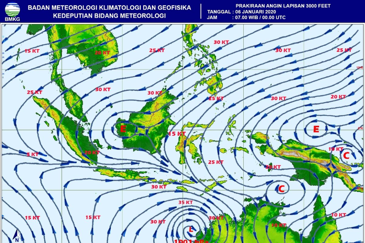 Warga Lampung diminta waspada hujan lebat-angin kencang