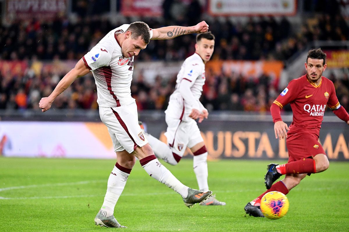 Roma kalah 0-2 atas Torino di kandang