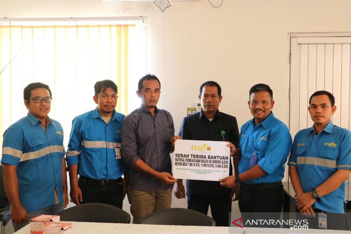 CSR Mifa Bersaudara bantu pembangunan Masjid Gunong Kleng