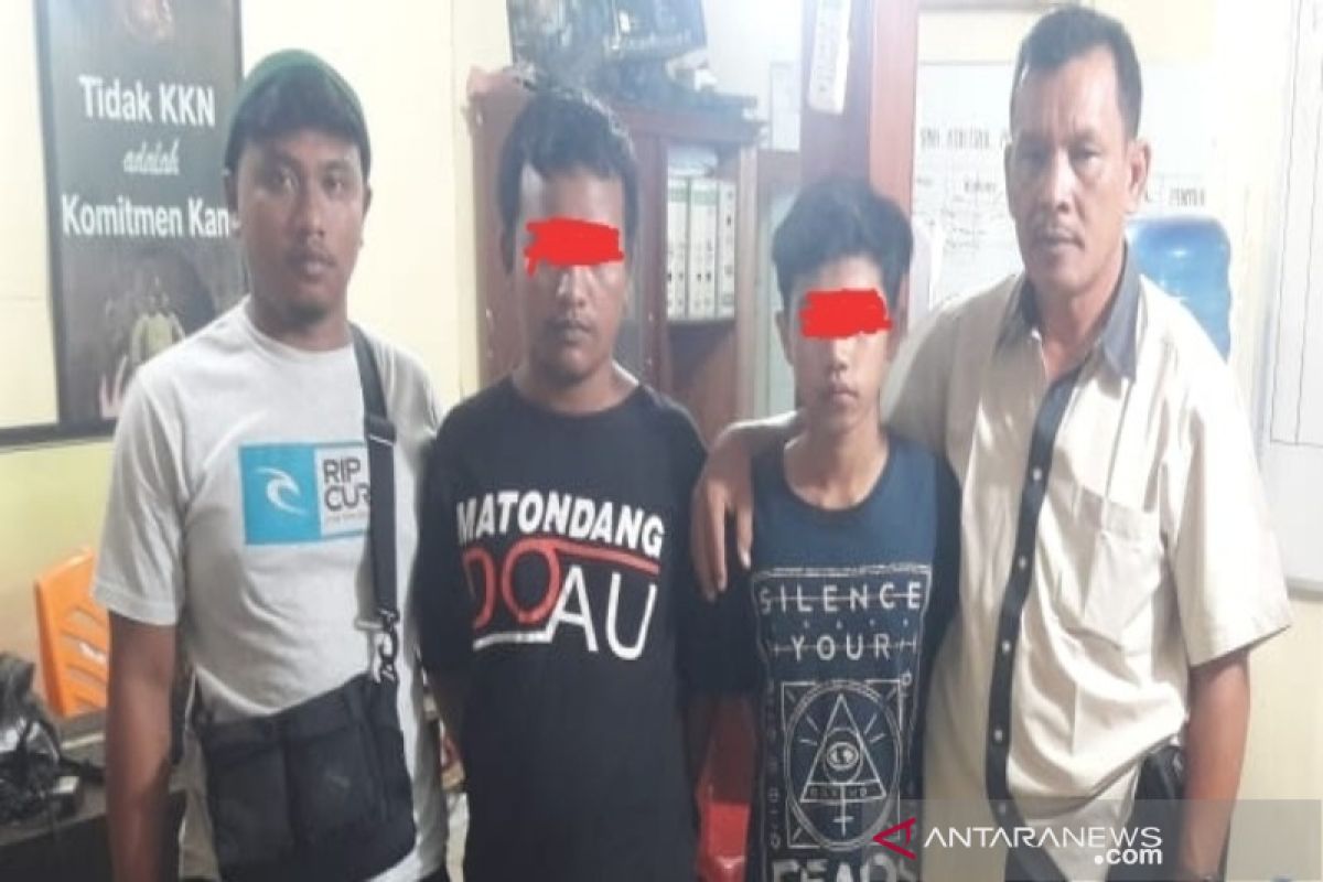 Dua orang pelaku judi jenis KIM diamankan Polsek Panyabungan