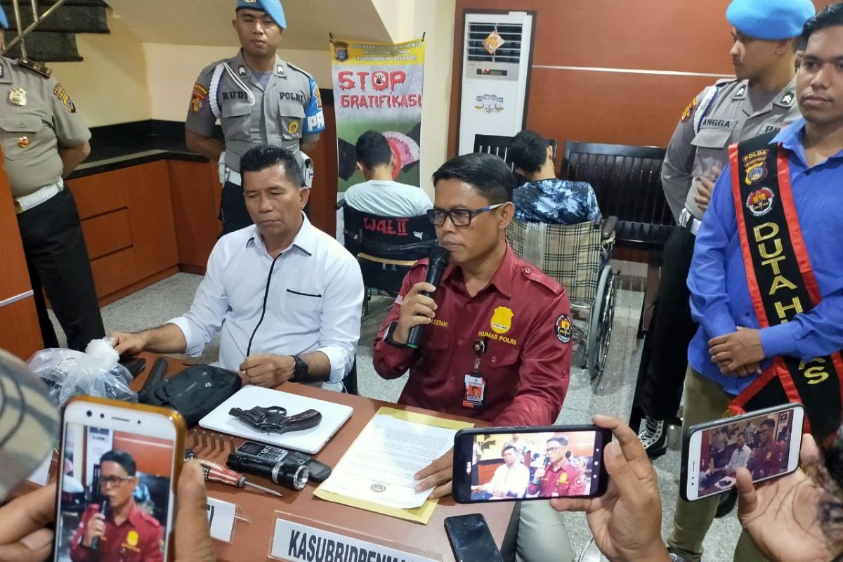 Polisi tembak dua pencuri spesialis pembobol kaca mobil di Palu