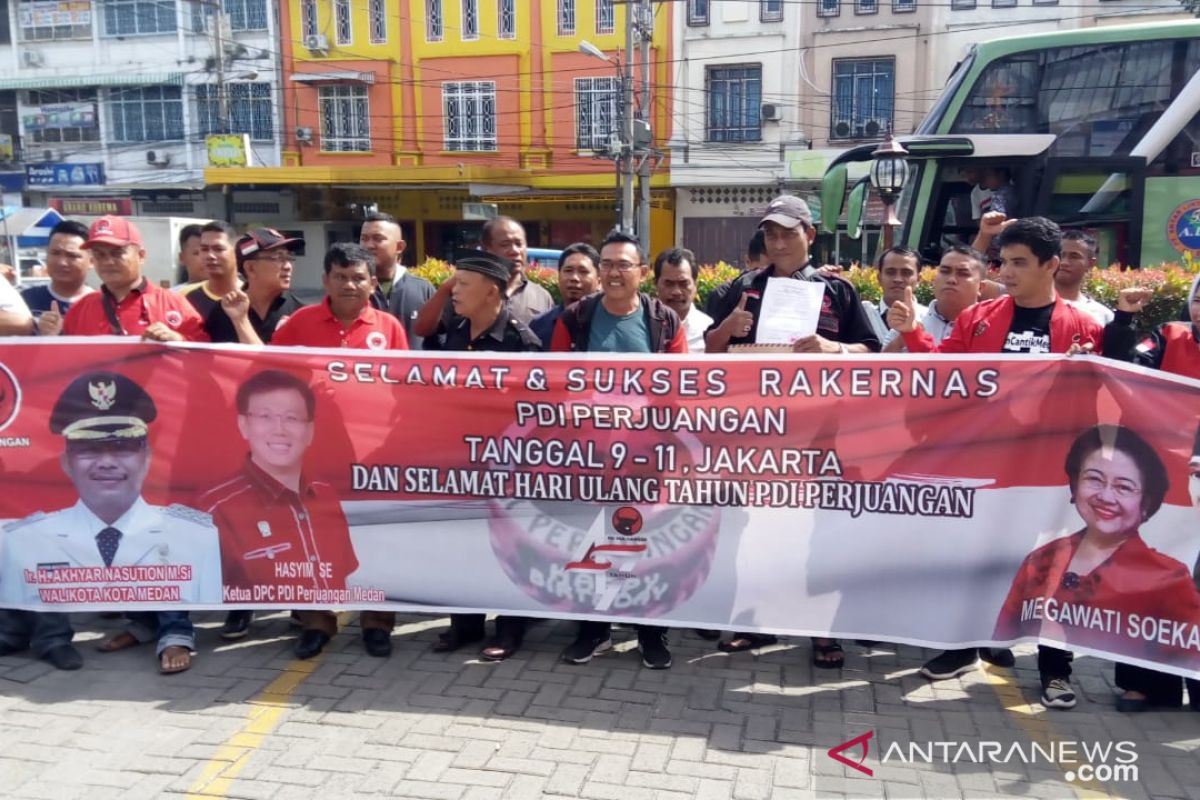 PAC PDIP se-Kota Medan dukung Akhyar jadi Wali Kota Medan