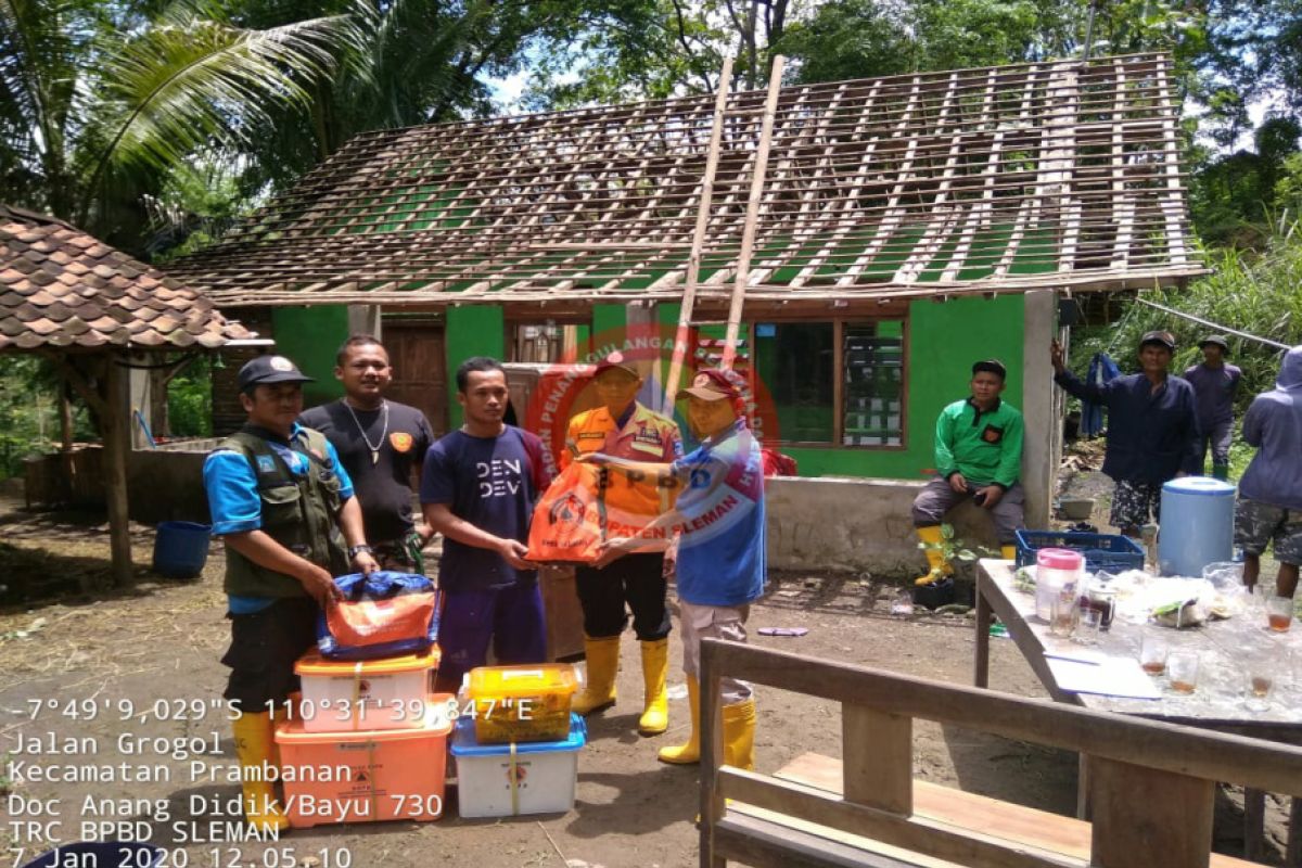 Satu rumah warga di Prambanan rusak akibat pergerakan tanah