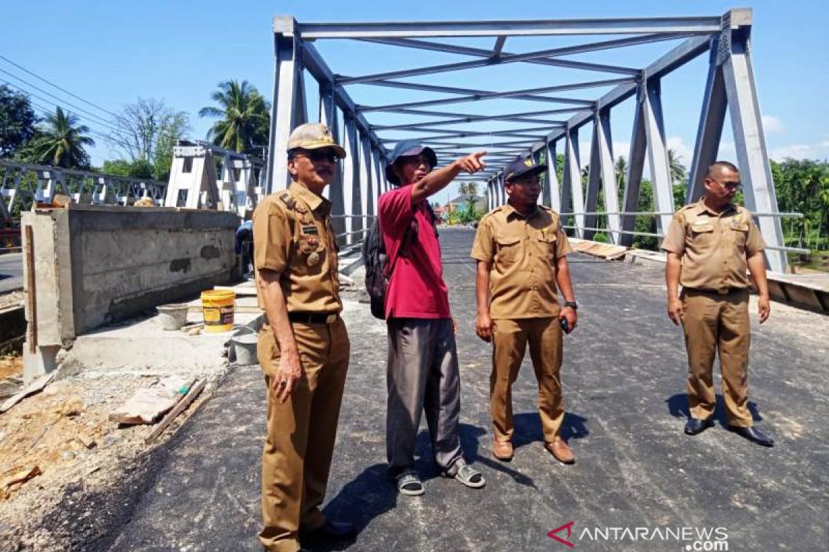 Jembatan Salido senilai Rp12,6 miliar segera diresmikan