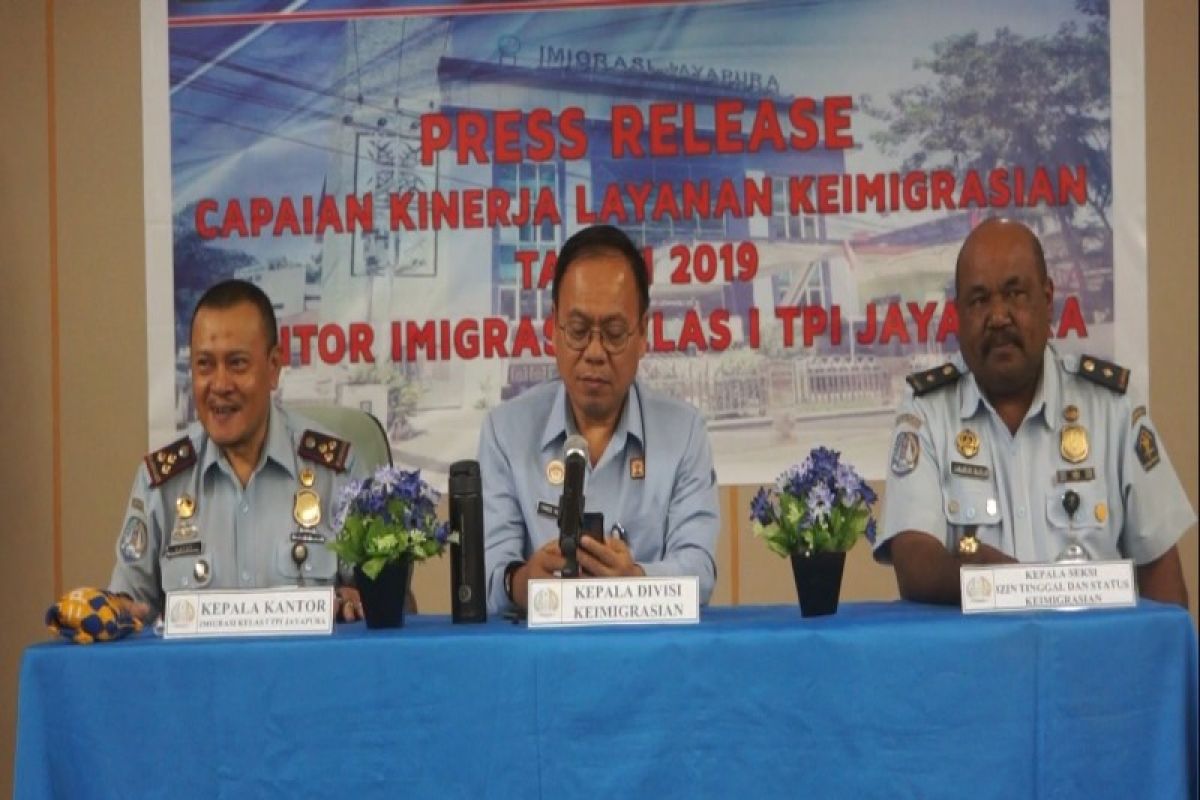 Kanim Jayapura berikan TAK pada 58 WNA dari 15 negara